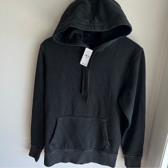 American Eagle NWT men’s gray wash super soft hooded sweatshirt - XS - Picture 1 of 6